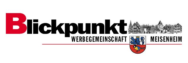 Logo Blickpunkt Meisenheim Werbegemeinschaft für rz media