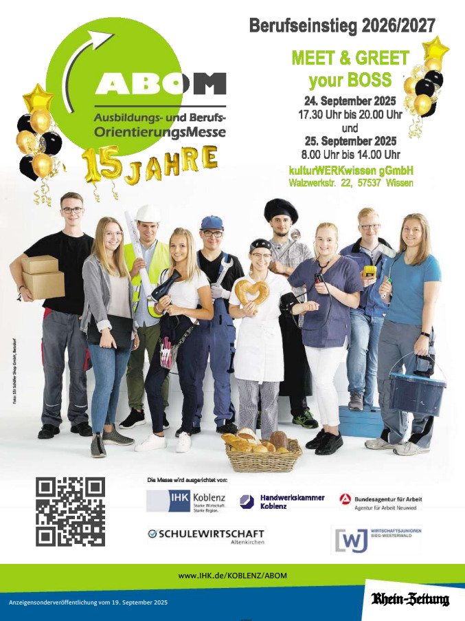 2025.09.19 Sonderveröffentlichung Ausbildungsmesse Wissen