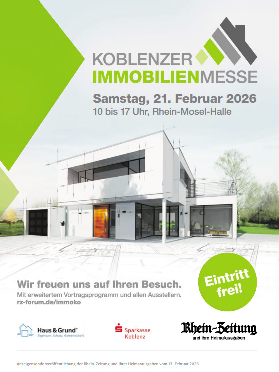 Sonderveröffentlichung Immobilienmesse Koblenz 13.02.2026