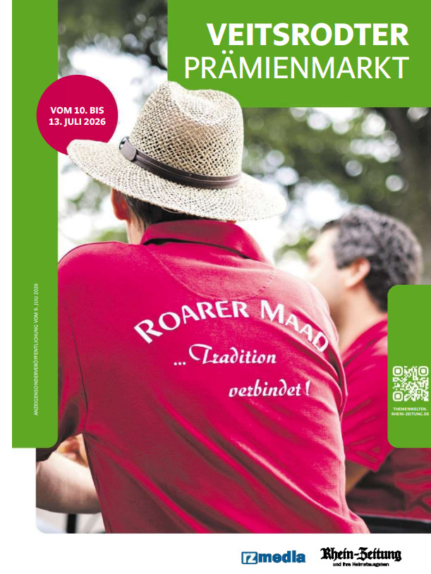 Cover Sonderveröffentlichung Veitsrodter Prämienmarkt vom 09.07.2026 Cover Sonderveröffentlichung Veitsrodter Prämienmarkt vom 09.07.2026